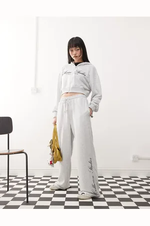 COLLUSION Relaxed jogger with logo co-ord in marl