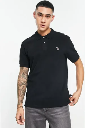 Paul Smith Regular fit logo short sleeve polo in