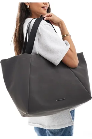 Pull&Bear Nylon tote bag in