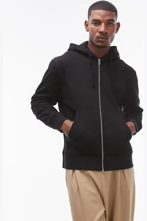 Topman Full zip hoodie in