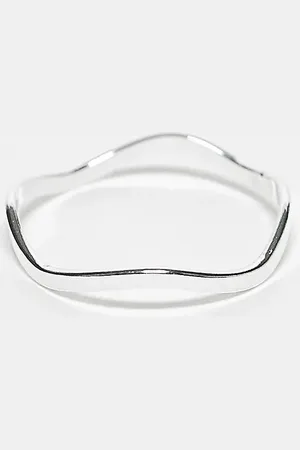 Kingsley Ryan Curved ring in sterling