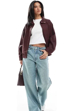 ASOS ASOS DESIGN Petite baggy jeans in pale vintage