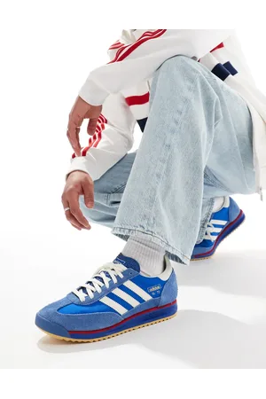 adidas SL 72 RS trainers in blue and white