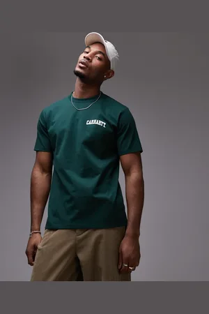 Carhartt University script t-shirt in dark