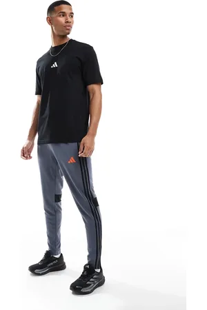 adidas Adidas Football Tiro essentials 3 stripe joggers in