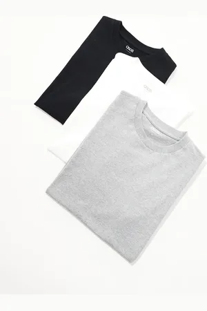 ASOS Essential 3 pack crew neck t-shirts in multiple colours