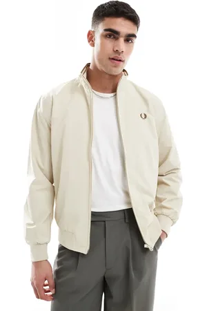 Fred Perry Brentham jacket in light beige