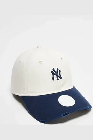 New Era NY Yankees 9twenty cap with contrast navy peak in off