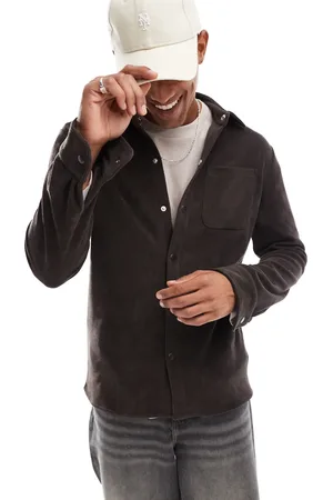 Brave Soul Cord overshirt in