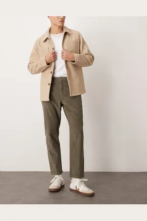 New Look Cord trousers in smokey olive