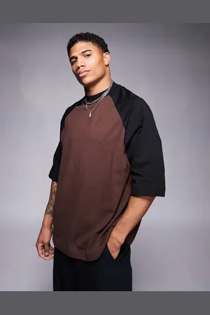 ASOS Oversized raglan t-shirt in