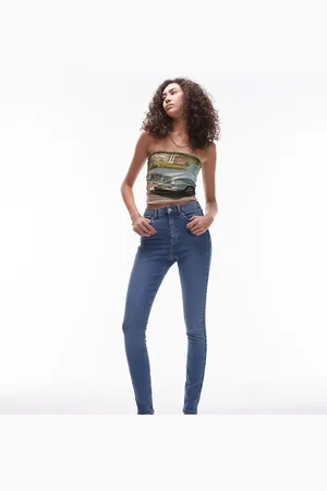 Topshop Jamie high rise skinny jean in mid