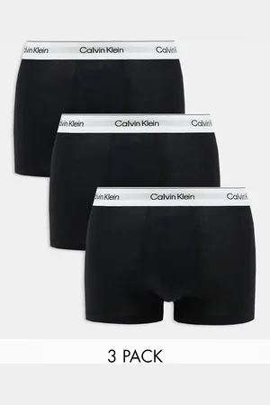 Calvin Klein Modern Cotton 3 pack trunk in