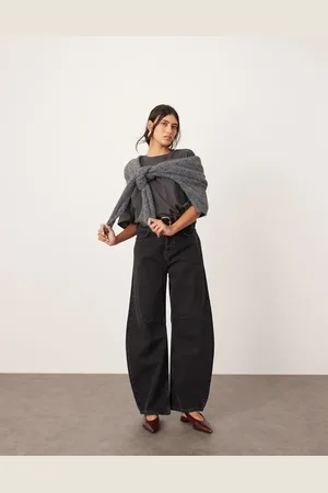 ASOS Sydney denim barrel leg jean in washed