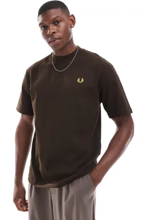 Fred Perry Oversized heavyweight t-shirt in