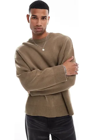 Weekday Cypher oversized jumper in beige