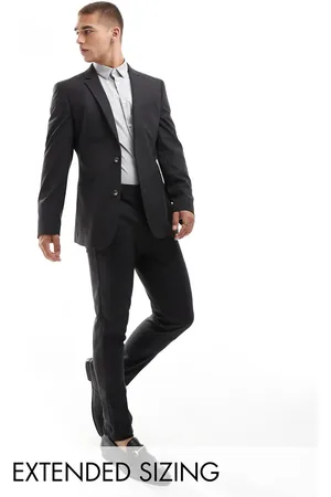ASOS Skinny suit trousers in charcoal