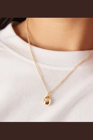 DesignB London Molten pendant necklace in
