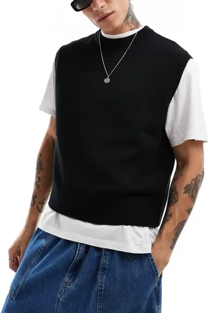Weekday Isak knitted vest in