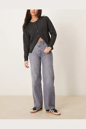 Free People Aster straight leg jeans in slate