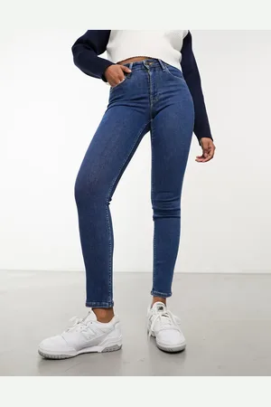 Lee Forever fit skinny high waisted jean in mid