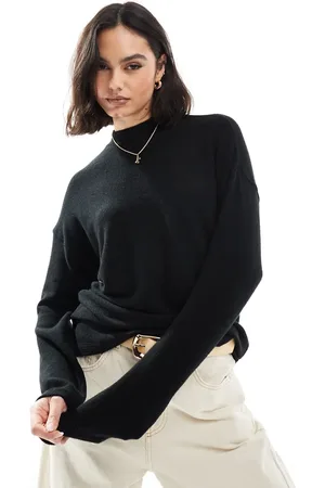 Pull&Bear Soft touch long sleeve top co-ord in
