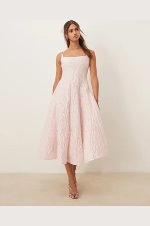 Sister Jane Dream drop waist midi dress in