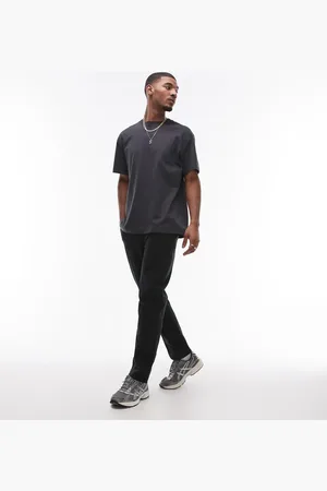 Topman Straight chino trousers in
