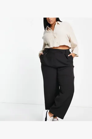 River Island Wide leg dad trouser in
