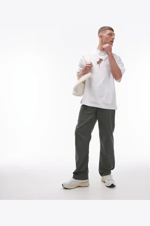 Topman Straight trousers in