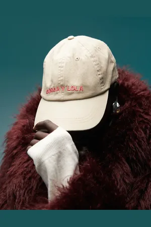 Bimba y Lola Logo cap in sand