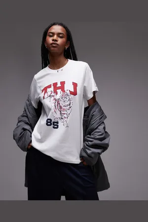 Tommy Hilfiger Cat graphic oversized t-shirt in