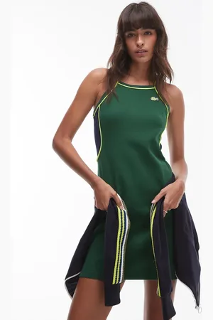 Lacoste Tennis style cami dress in dark