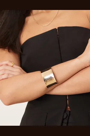 ASOS Wide cuff bracelet in tone