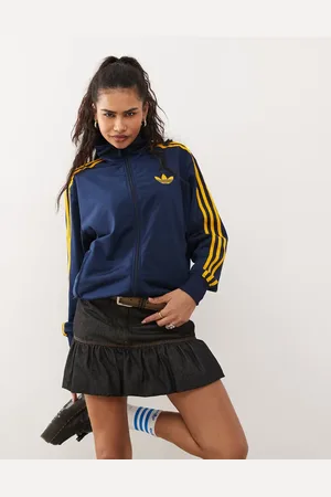 adidas Firebird Loose track top in