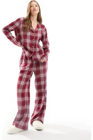 Tommy Hilfiger Flannel pyjama gift set in check