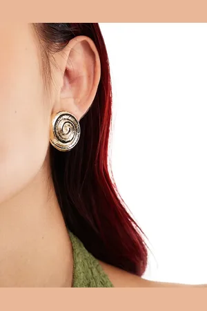 petit moments Milan statement stud earrings in
