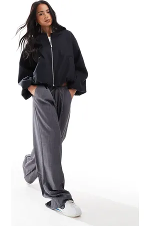 Stradivarius Brushed bomber jacket in