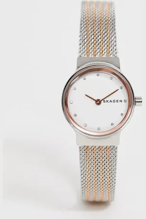 Skagen SKW2699 Freja watch in rose mixed metal