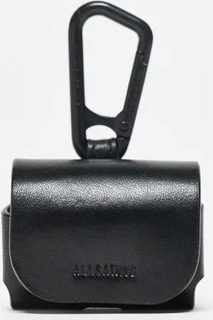 AllSaints Leather airpod case in