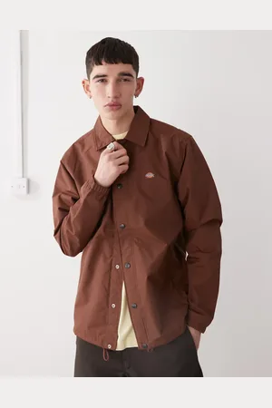 Dickies Oakport coach jacket in cappuccino