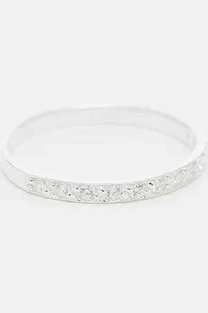 Kingsley Ryan CZ gemset band ring in sterling