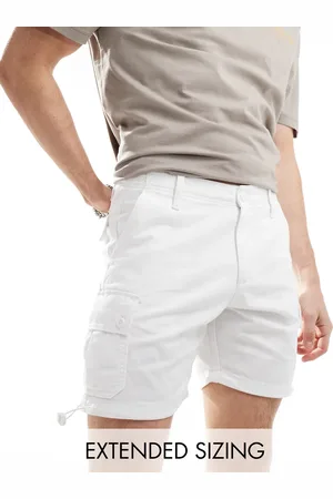 ASOS Slim mid length cargo short in