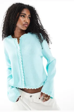 Miss Selfridge Blanket stitch cardigan in