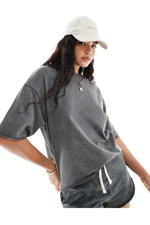 Pimkie Crew neck t-shirt co-ord in dark