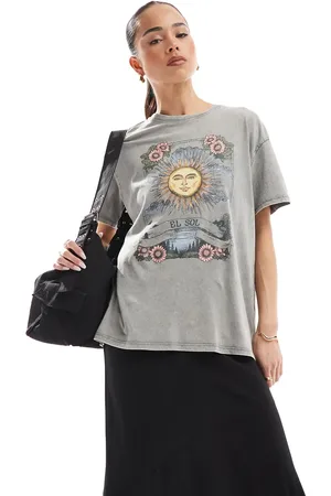 Pull&Bear Sun graphic tee in