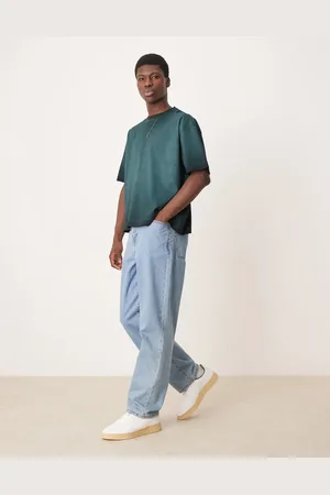 ASOS Oversized boxy pigment dye t-shirt in washed