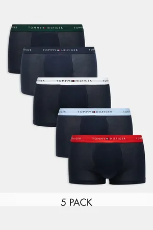 Tommy Hilfiger Signature cotton essentials 5 pack trunks in