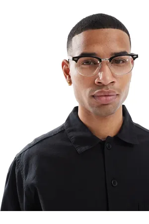 ASOS Retro sunglasses with clear lens in