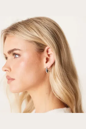 DesignB London Teardrop stud earrings in